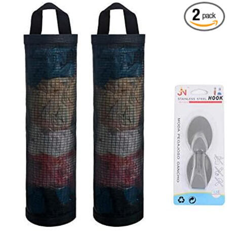 Plastic Bag Holders - Keeps plastic bags neat and organized.